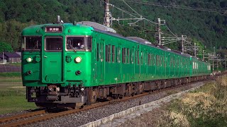 朝の草津線(三雲→貴生川)を走行する列車を撮影