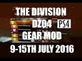 The Division : DZ04 Gear Mod Vendor Stock 9-15th July 2016 (AEST) PS4