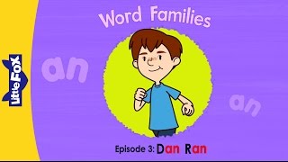 Word Family an Word Families 3 Dan Ran Phonics Lit...
