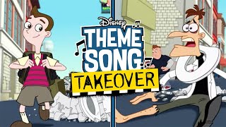 Dr. Doof Theme Song Takeover Side by Side | Milo Murphy's Law | Disney Channel