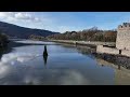 northern ireland 4k narrow water castle keep county down dji air3