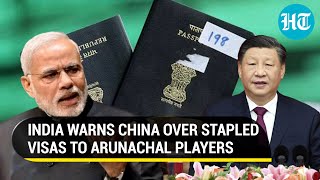 India Warns Of 'Suitable Response' After China Issues Stapled Visas To Arunachal athletes