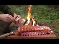 5 kg of butter and ribs in the woods i did it fire kitchen asmr 🔥🔥🔥