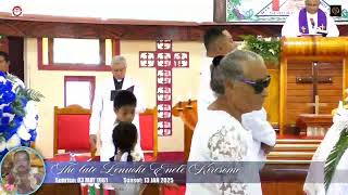 Leneuoki Enele Kirisome Funeral Service