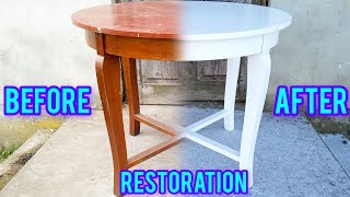 Table restoration.Made in Stanislavov.Ukraine 1955-1962y.Реставрація стола вироблений в Станіславові