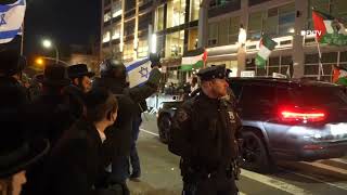 Fights and Arrests at Palestine vs Israel Protest in Boro Park - BROOKLYN