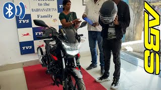 Fianlly Subscribe Taking Delivery Of New Tvs Apache RTR 160 2v With Family 😍 New Price & EMI Detail