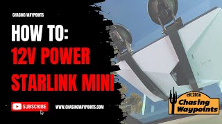 STARLINK MINI 12v Powered #starlink