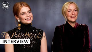 Lucy Boynton & Gillian Anderson - The Pale Blue Eye, layers & depths to their roles & Christian Bale