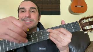 Easy guitar- Oye Como Va- chords and strumming pattern.