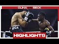 HIGHLIGHTS | Etinosa Oliha vs Ismael Seck (IBF International)