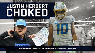 Justin Herbert and the Chargers Choked vs. the Texans