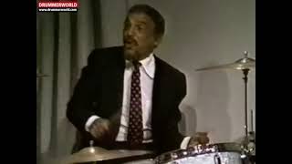 Buddy Rich: Drum Solo at a Private Party 1970 - #buddyrich #drummerworld