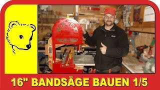 Bandsäge selber bauen 1 von 5 / Build band saw by yourself 1 of 5