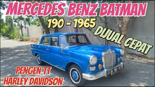 Dijual Mercedes Benz Batman 190 1965 | Mobil Tua Antik Full Restorasi