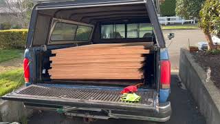 Rough Sawn Plywood Siding Haul for my Old Single Wide Mobile Home Rebuild!