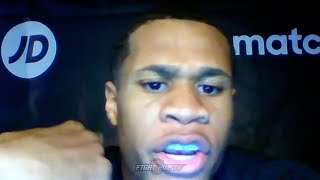 DEVIN HANEY TAKES SHOT AT RYAN GARCIA "I DONT GAIN ANYTHING THAN INSTAGRAM FOLLOWERS FIGHTING HIM!"