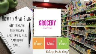 How To Meal Plan | Meal Planning 101 | Sneaky Grocery Shopping Vlog