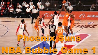Phoenix Suns/Washington Wizards Game Recap #NBABubble