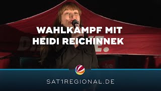 Heidi Reichinnek (Die Linke) in Hamburg: Riesenandrang bei Wahlveranstaltung