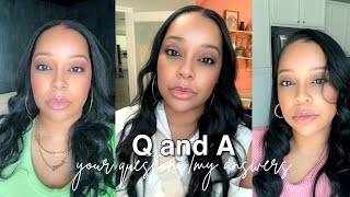 Q AND A | YOUR QUESTIONS MY ANSWERS | CHATTY VLOG