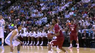 Arkansas vs. North Carolina: Michael Qualls and-one