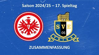 SVE-TV: Eintracht Frankfurt II vs. Eintracht Trier - Highlights (17. Spieltag Saison 24/25)