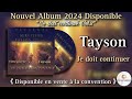 Tayson || Je Doit Continuer || Cantique 2024 Nouvel Album (Je doit Continué Vol.2) ||