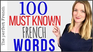 100 must known French words | French vocabulary | Learn French