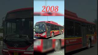 😈 evolution of DTC Bus in Delhi [1948~2024] #trending #Bus #views #subscribe #viral #cars