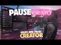 Pausemenu FiveM | create pages, rules in one place with live update | PinkFrog [ESX/QBCore/QBOX]