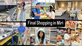 Final Shopping in Miri/ Darro shopping bhayo/Bintang Mall/MDS/ Imperial Mall/ Emart/ Hrvey Norman