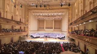 MMEA All State Chorus - Boston Symphony Hall 2020