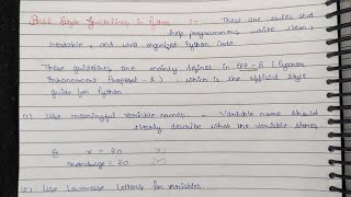 Python Lec 2 || Identifiers | Basic Style Guidelines in Python | Python Objects || Book & talks