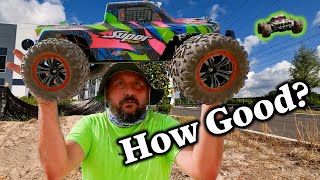 Shredding Dirt! Hosim X-08 4WD Brushless Monster Truck Review (Get Ready for SPEED)