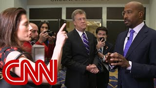 Woman confronts Van Jones at CPAC