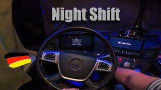 POV Girl Truck Driving 👧 /// A9 Germany /// night shift to Austria 🚚