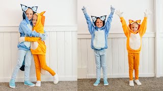 How to Sew a DIY Bluey Costume for Kids for Halloween