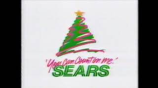 Sears Christmas Sale Commercial - 1992