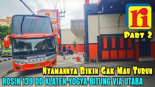 BUS ROSALIA INDAH 139 DOUBLE DECKER | Armada Balap Klaten Yogya Bitung Via Utara #massoeparproject