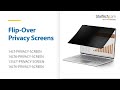 Flip-Over Privacy Screens | StarTech.com