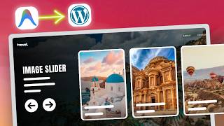 Make Advanced Image Sliders in AntiGravity + Edit in WordPress