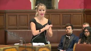 Mikhaila Peterson | Beyond Meat Debate | Opposition (3/7) | Oxford Union