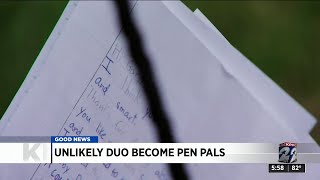 One Good Thing: Unlikely duo becomes pen pals