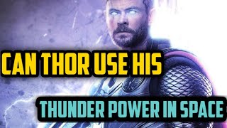 Can Thor Use His Power In space ? 🥰😍😈 #marvel #shorts #thor @PJExplained