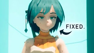 I fixed her