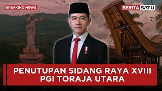 🔴 Breaking News | Pidato Wapres Gibran di Sidang Raya ke-18 PGI