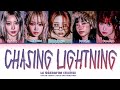 LE SSERAFIM (르세라핌) 'Chasing Lightning' Lyrics (Color Coded Lyrics)