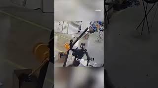 Robot malfunctions and goes rogue during training