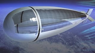 Thales Alenia Space - StratoBus Long Endurance Stratospheric Vehicle Simulation [1080p]